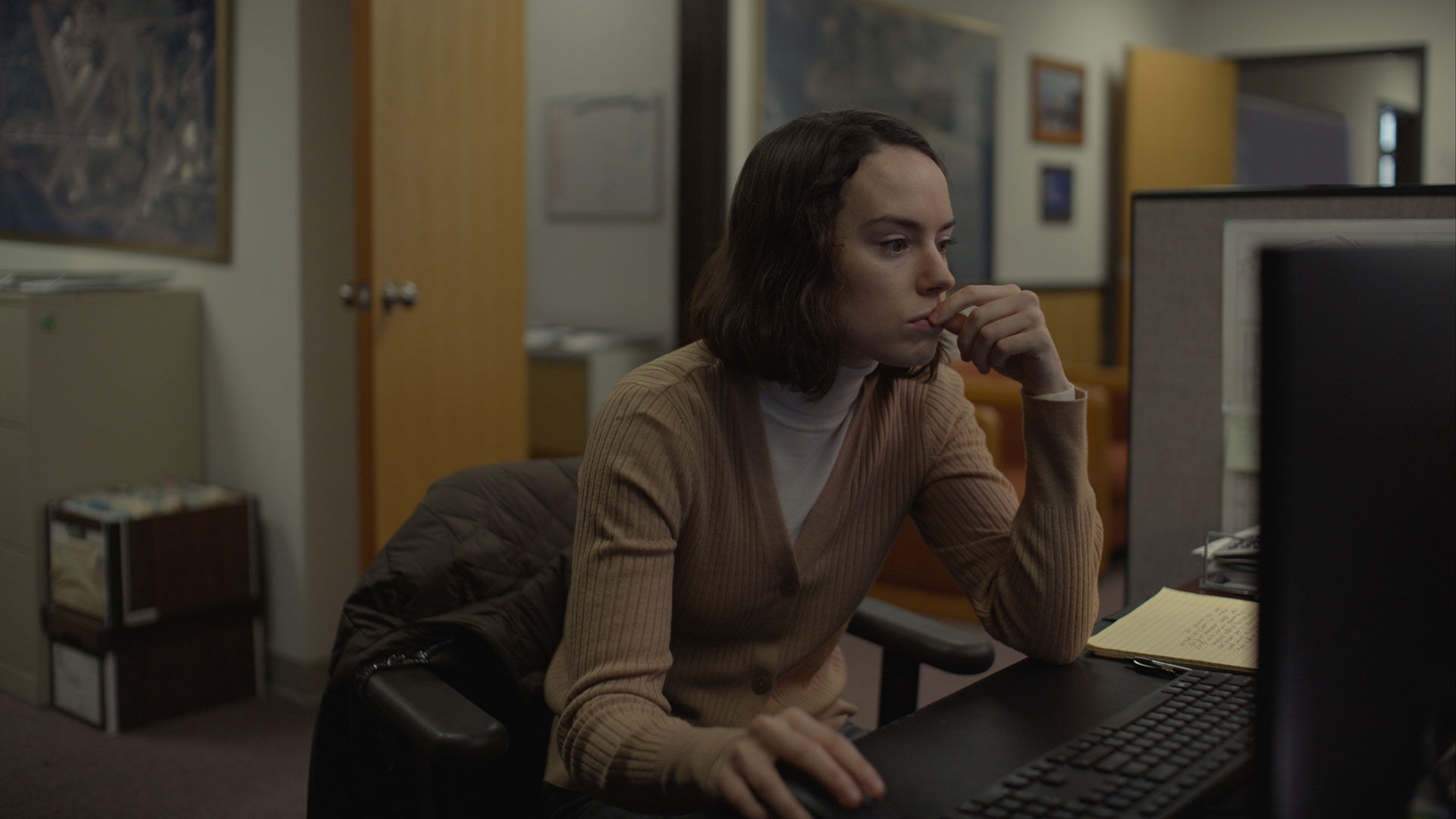 Daisy Ridley in Sometimes I Think About Dying